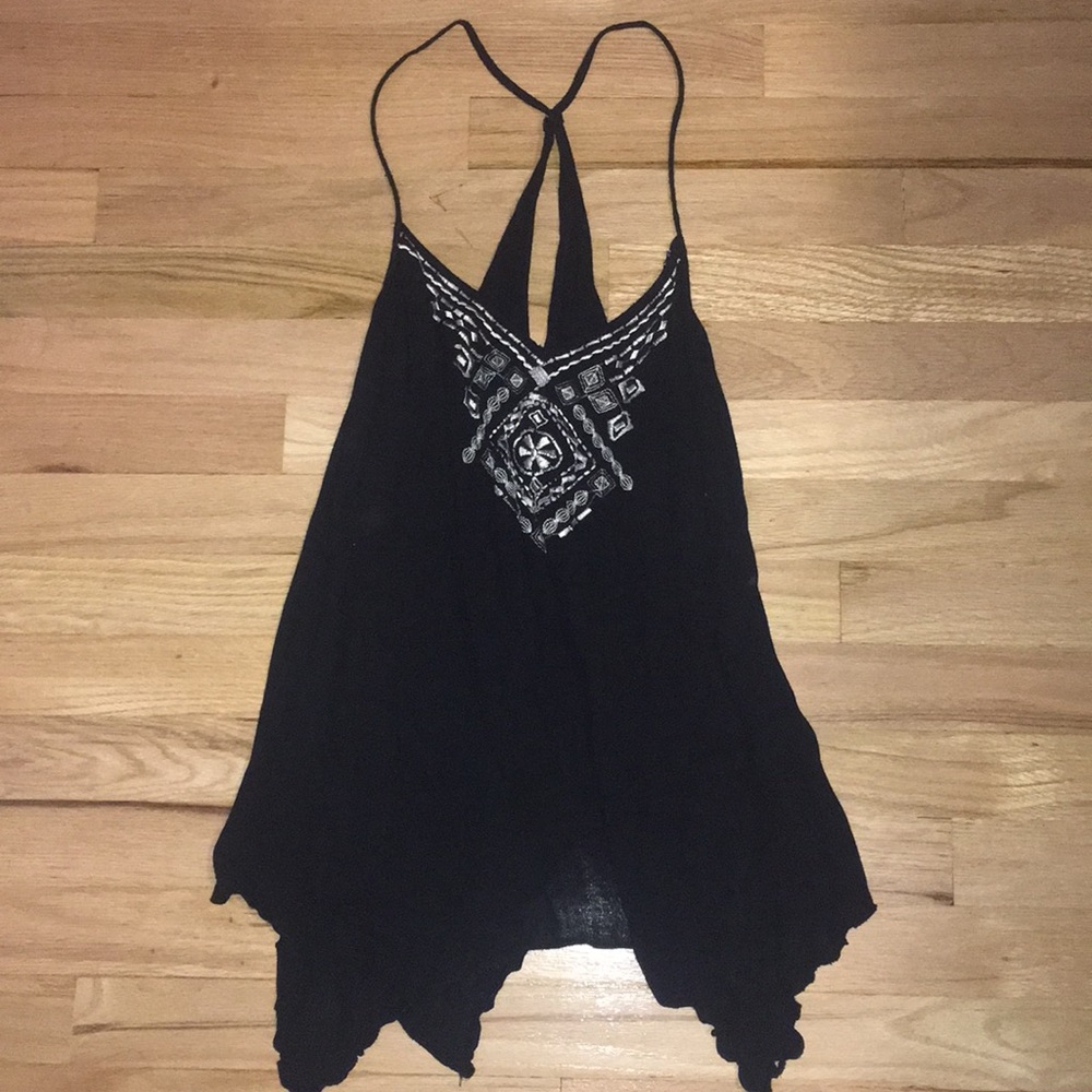 Hollister Black Blouse